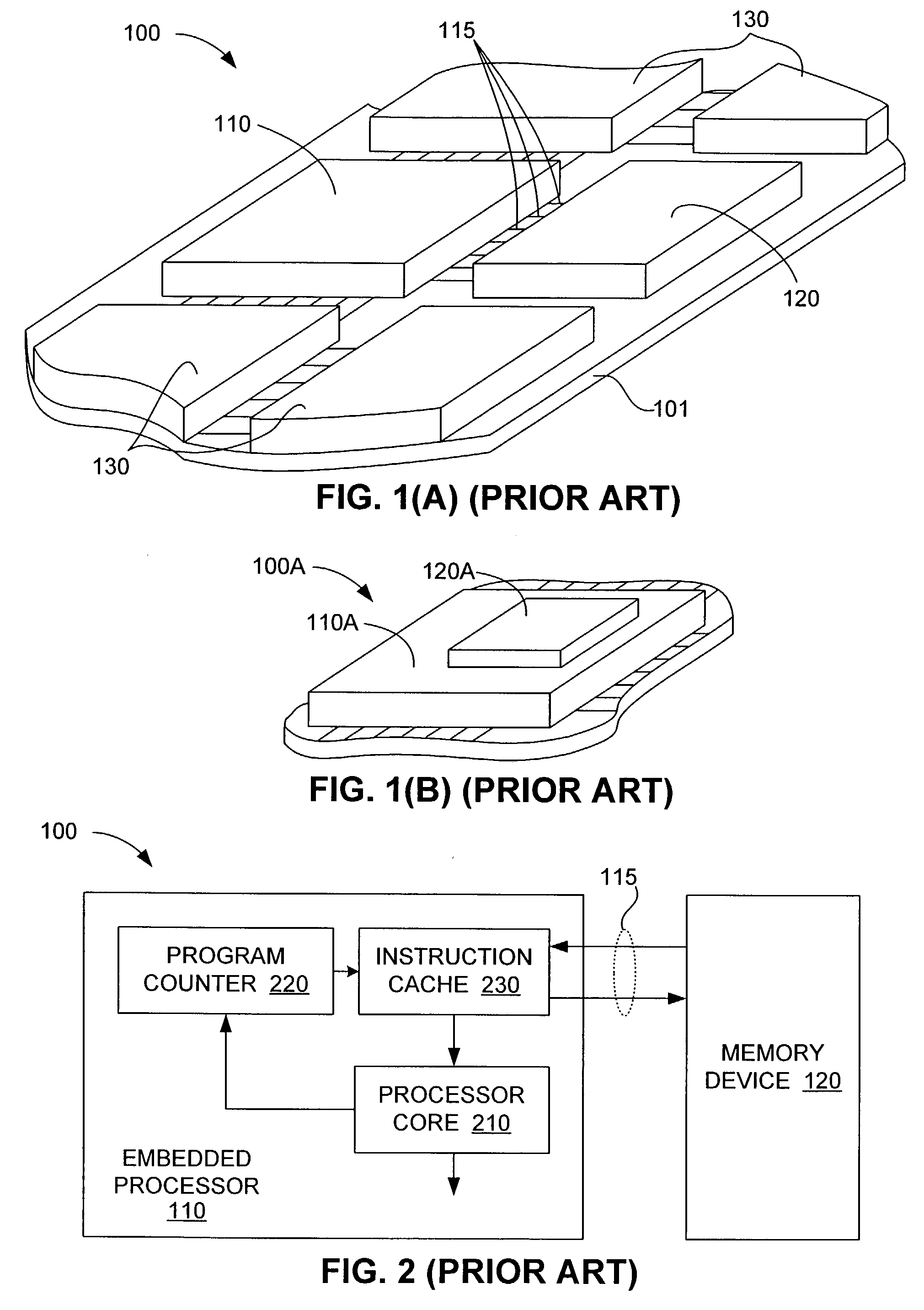 Multi-threaded embedded processor using deterministic instruction memory to guarantee execution of pre-selected threads during blocking events