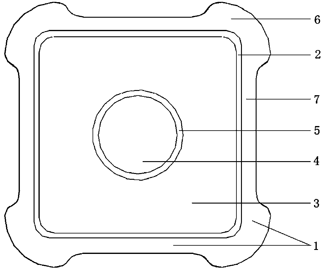 Solar water heater tank liner seal head and mounting method