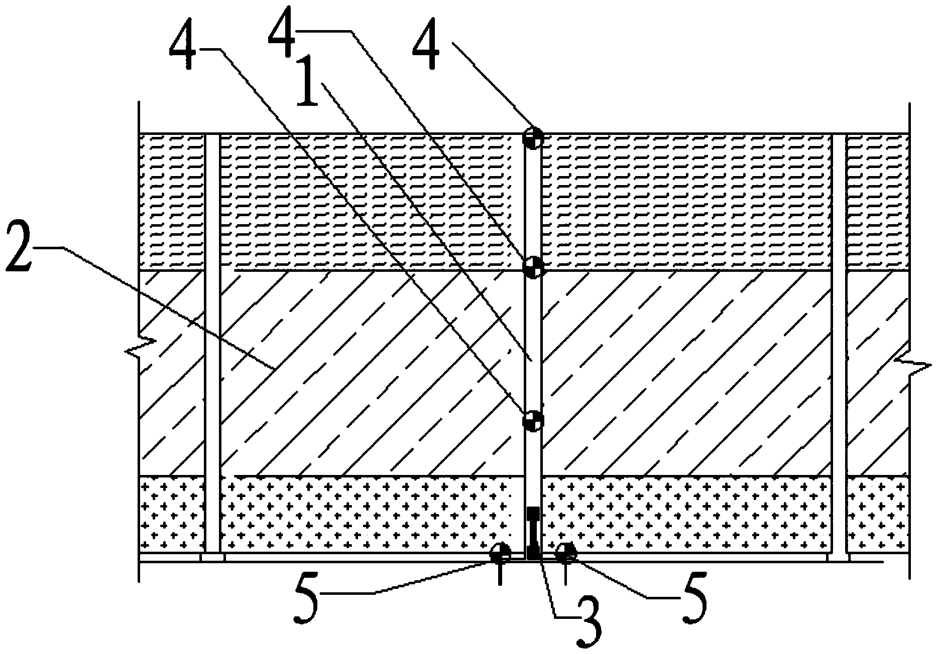 Method and system for testing mechanical property of existing road sound barrier