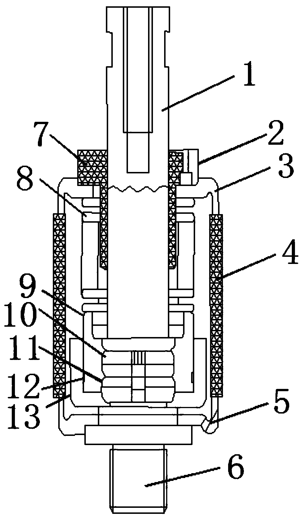 Vacuum switch tube for SF6 vacuum contactor