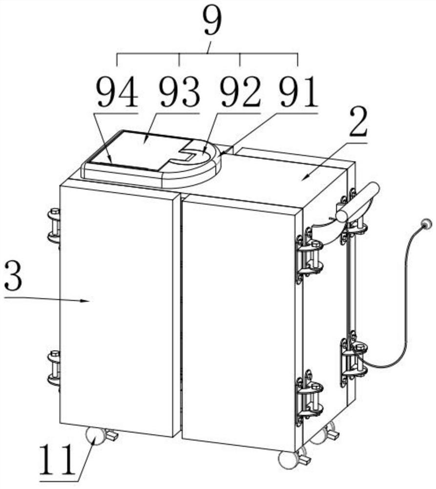 Multifunctional clinical examination and diagnosis device for department of cardiology