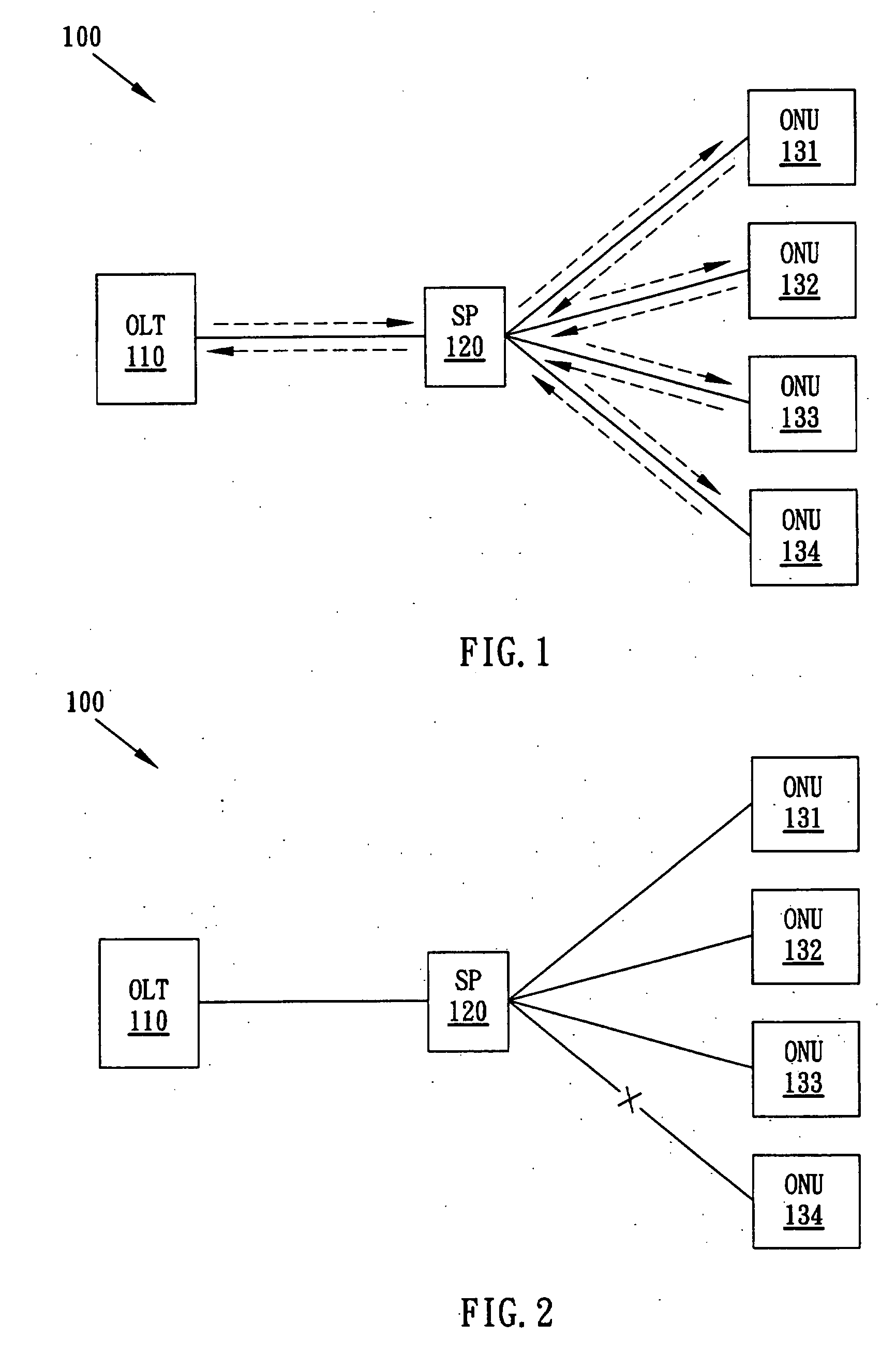 Optical link monitoring system and method for passive optical network
