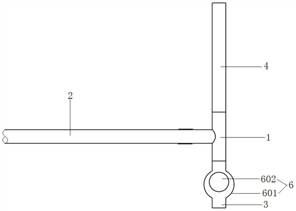 A kind of salt washing device and method in dark tube