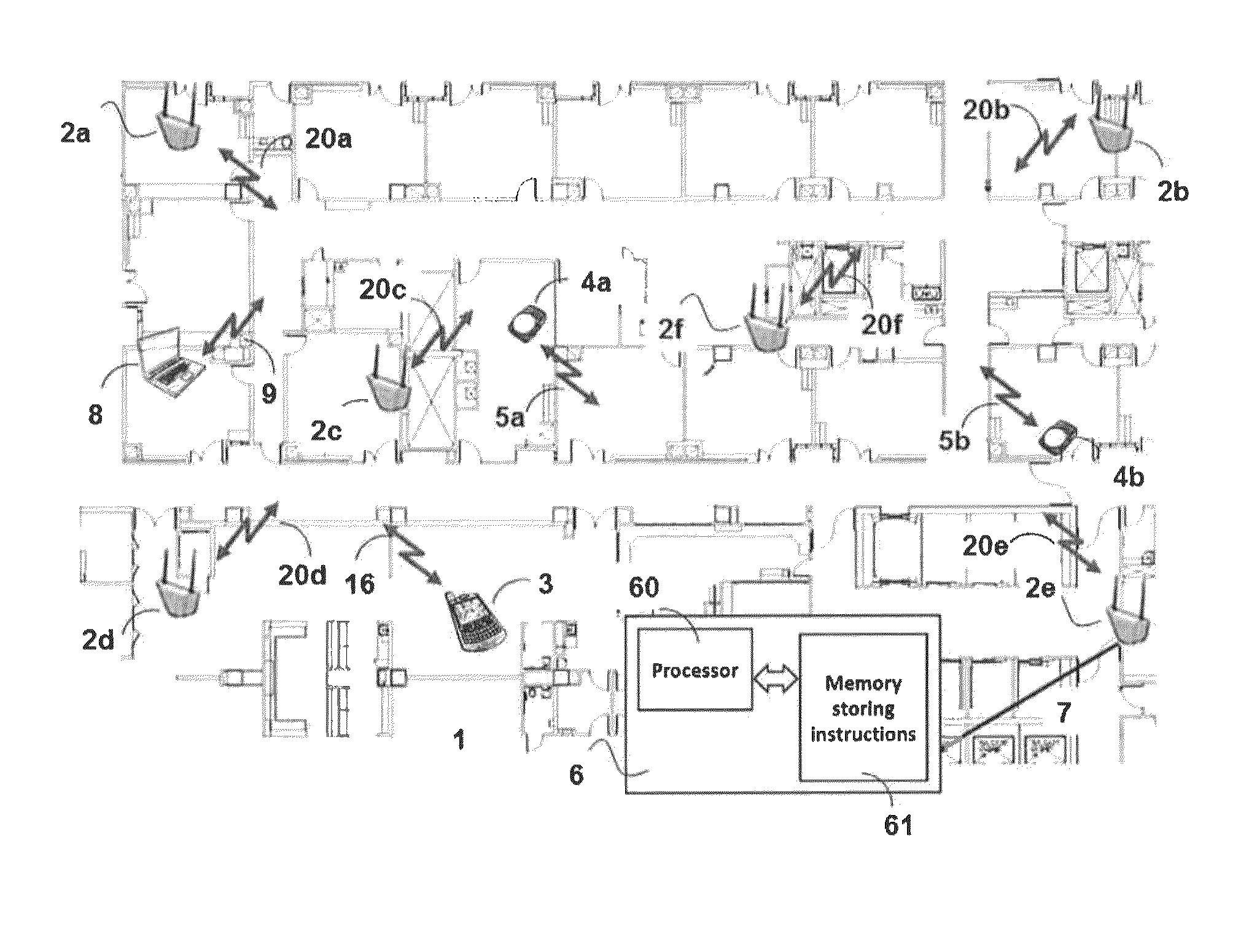 Devices, methods, and systems for radio map generation