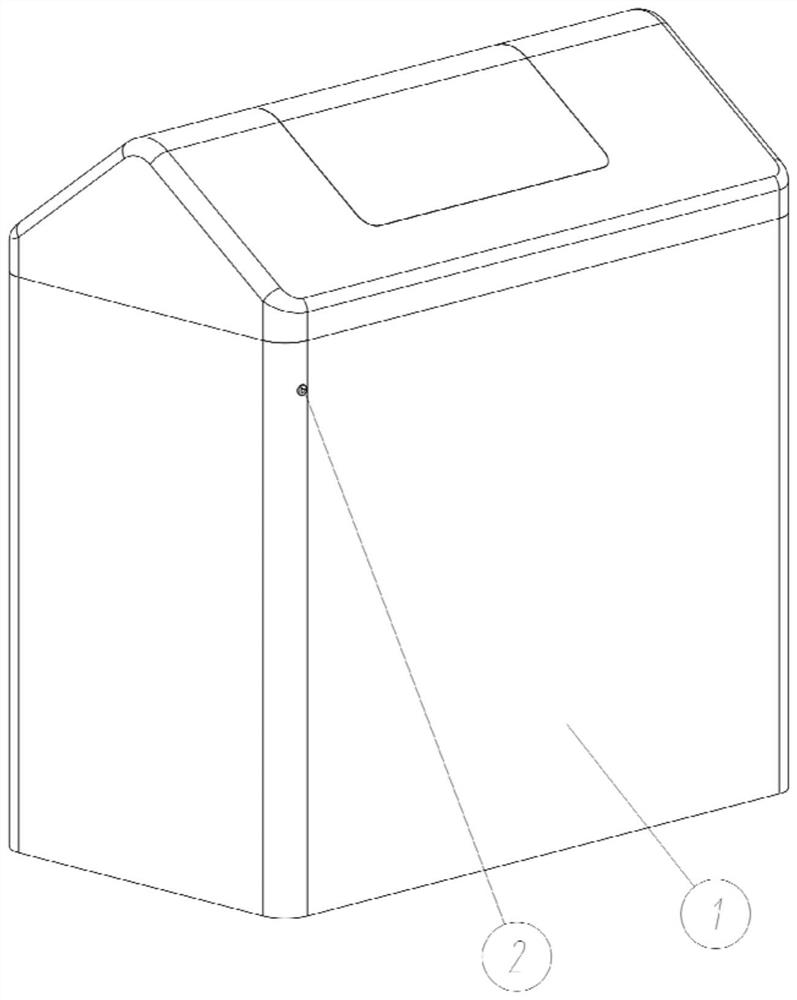 Medical garbage can facilitating garbage bag fixation and capable of automatically conducting packaging and disinfecting