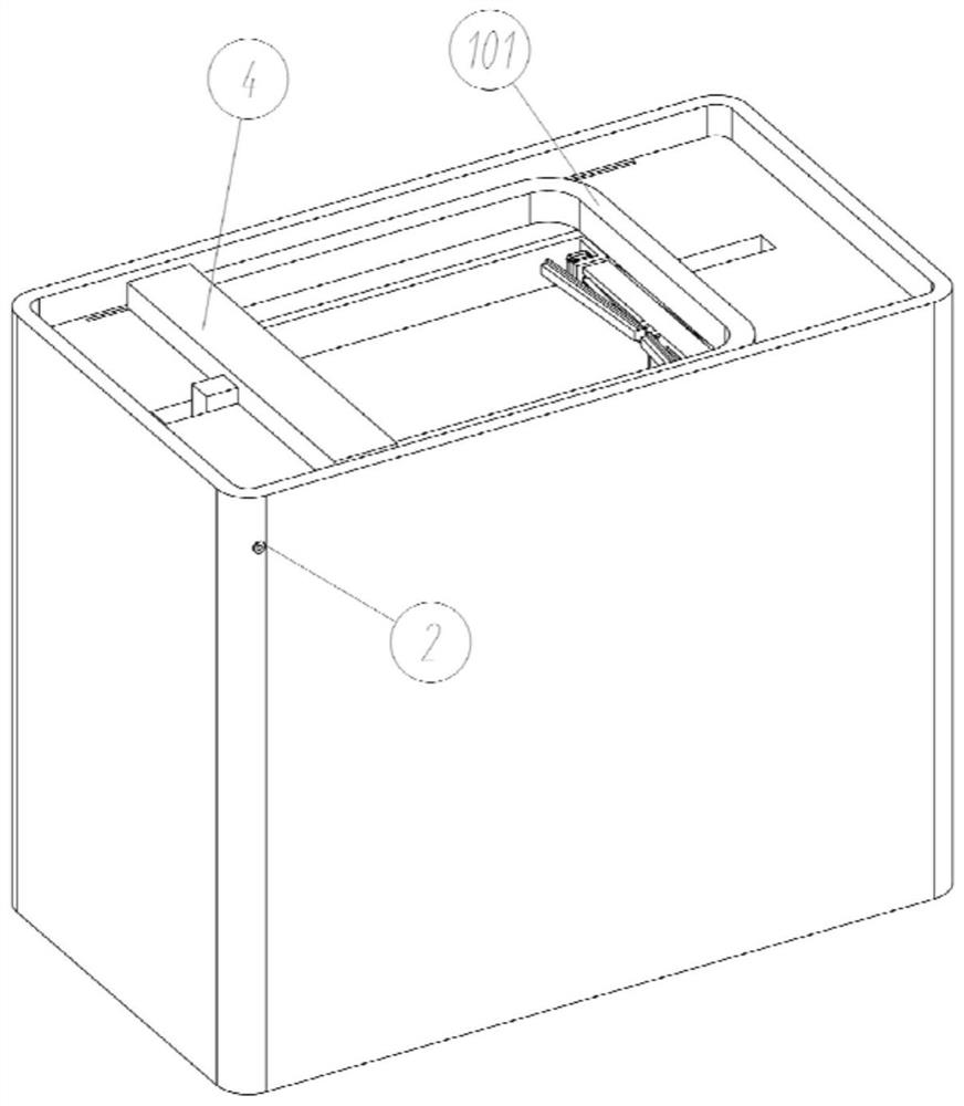 Medical garbage can facilitating garbage bag fixation and capable of automatically conducting packaging and disinfecting