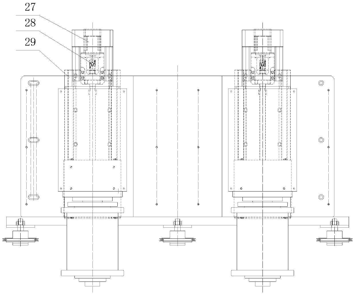 Diamond wire cutting machine