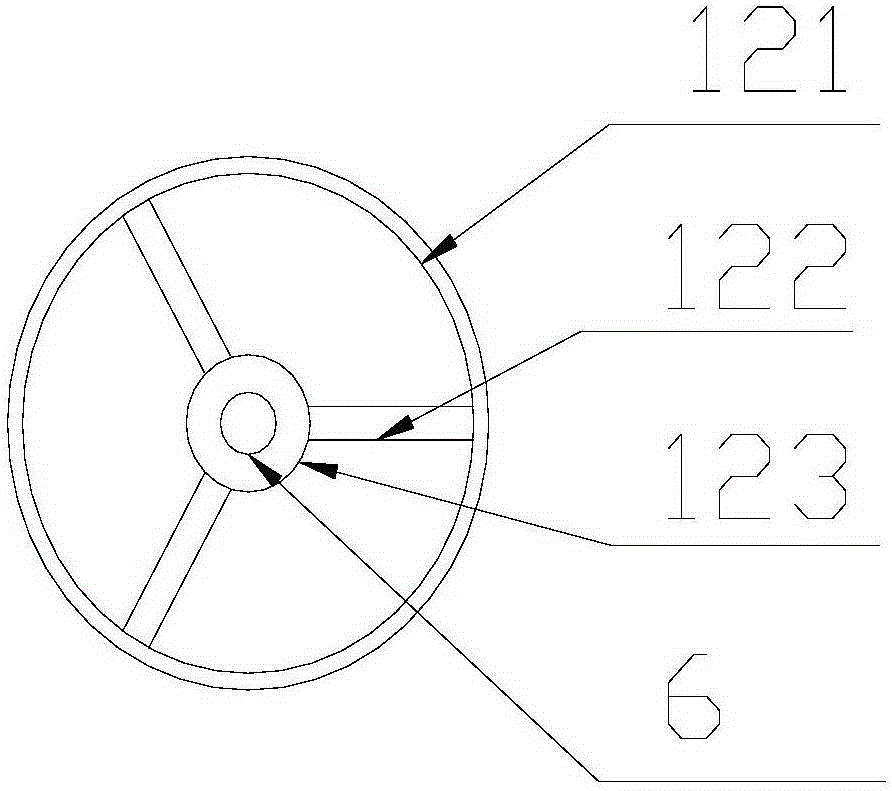 Vertical centrifugal oil separator