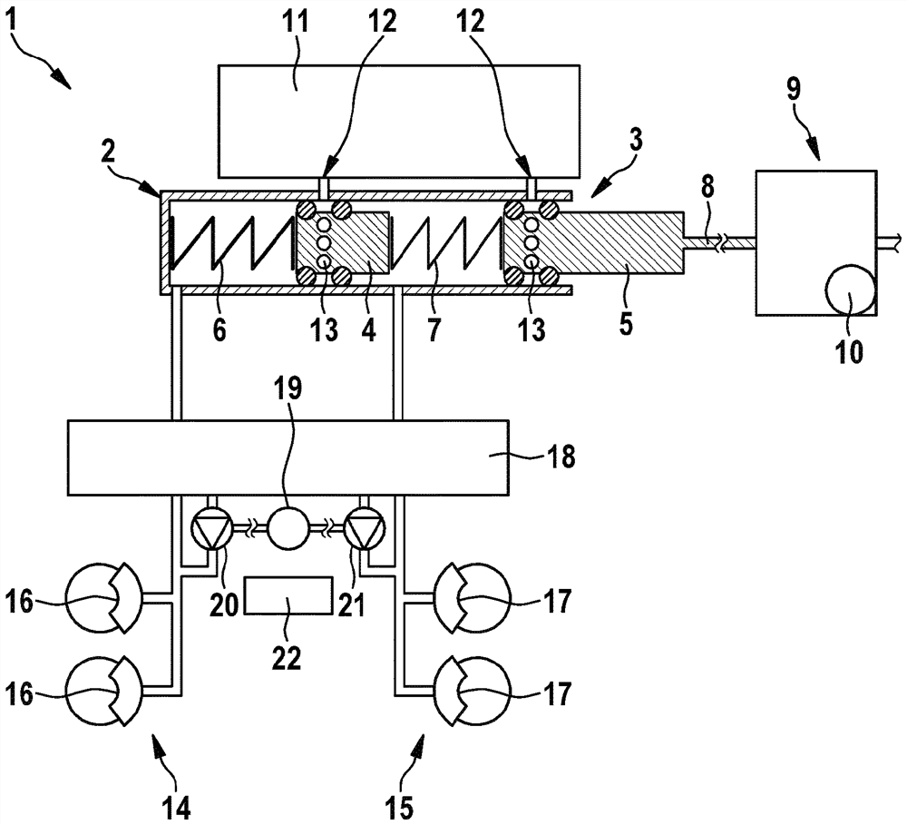 Method and device for operating a braking system, and braking system