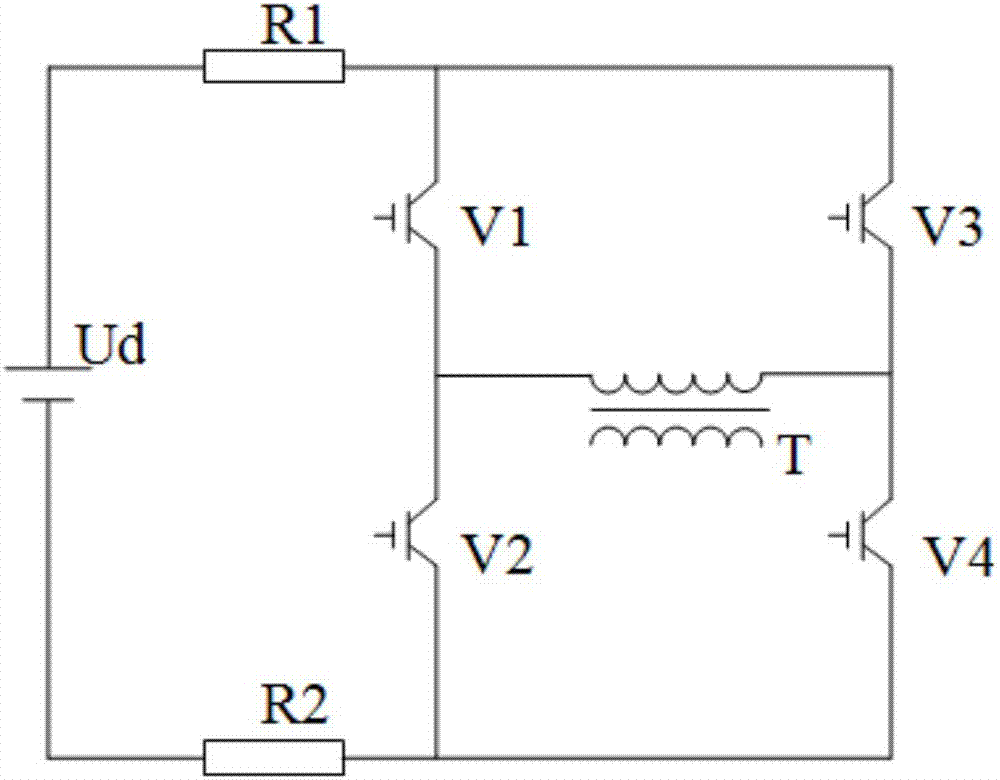 High-voltage pulse power supply for generation of plasmas through liquid phase discharge