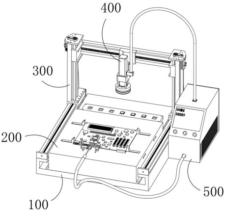 A computer motherboard firmware function testing device