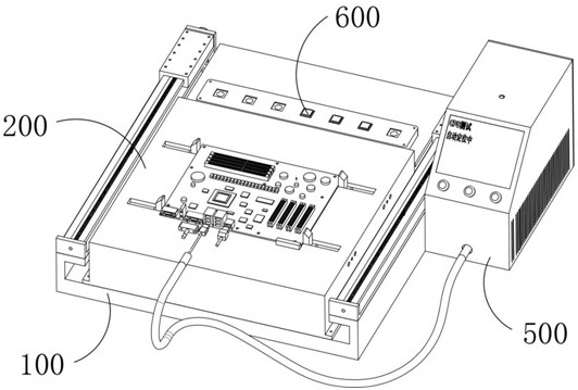 A computer motherboard firmware function testing device