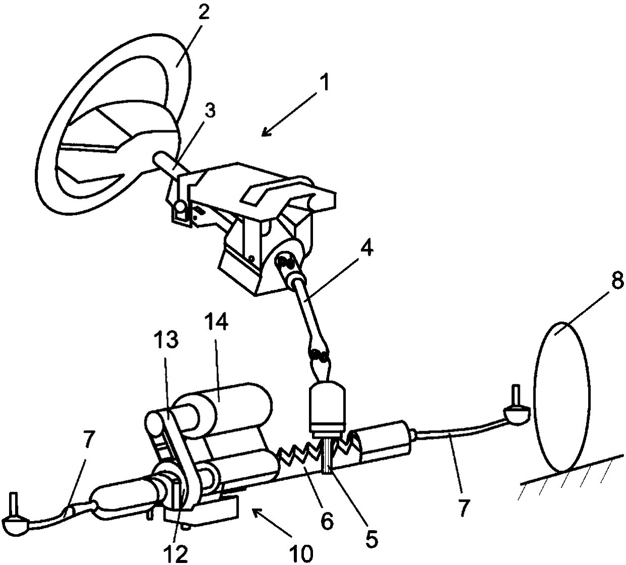 Ball return means with a fastening sleeve which can be mounted axially