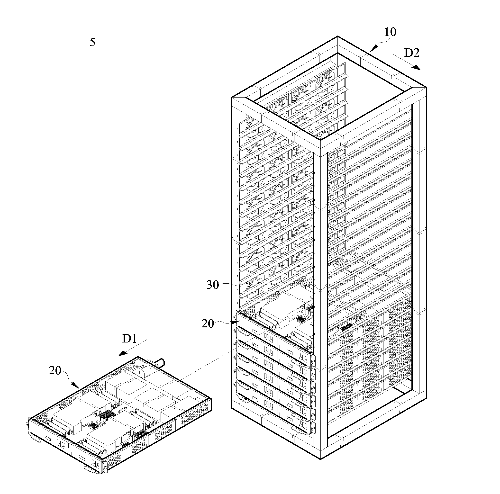 Server system and server thereof