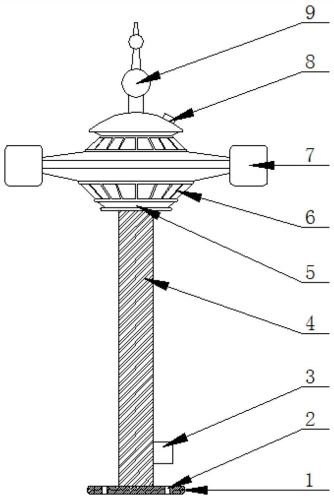 a high pole lamp