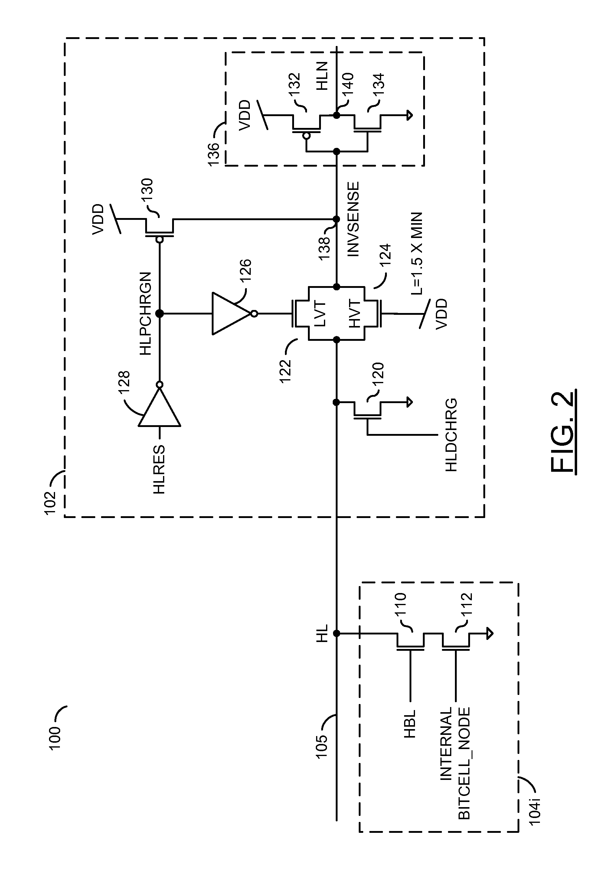 Low power content addressable memory hitline precharge and sensing circuit