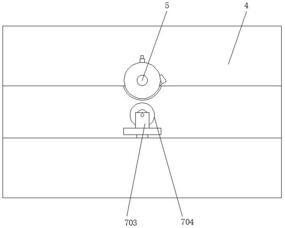 Code spraying and oiling device for saw blade production