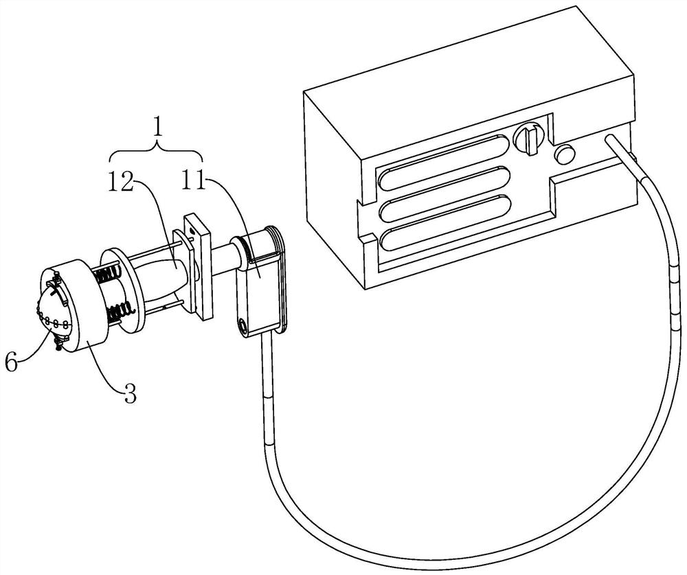 Extracorporeal shock wave treatment device