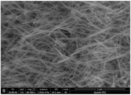 A nanoporous copper-loaded ultrafine copper oxide nanowire composite material and its preparation method and application