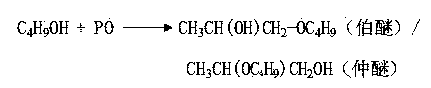 Method for producing dipropylene glycol butyl ether and tripropylene glycol butyl ether