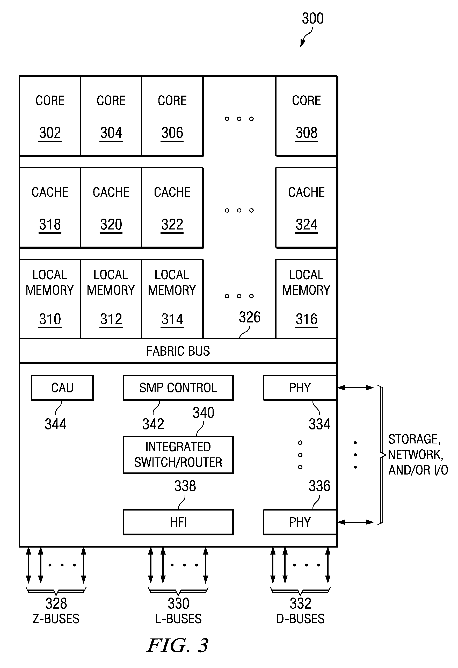 Performing collective operations using software setup and partial software execution at leaf nodes in a multi-tiered full-graph interconnect architecture