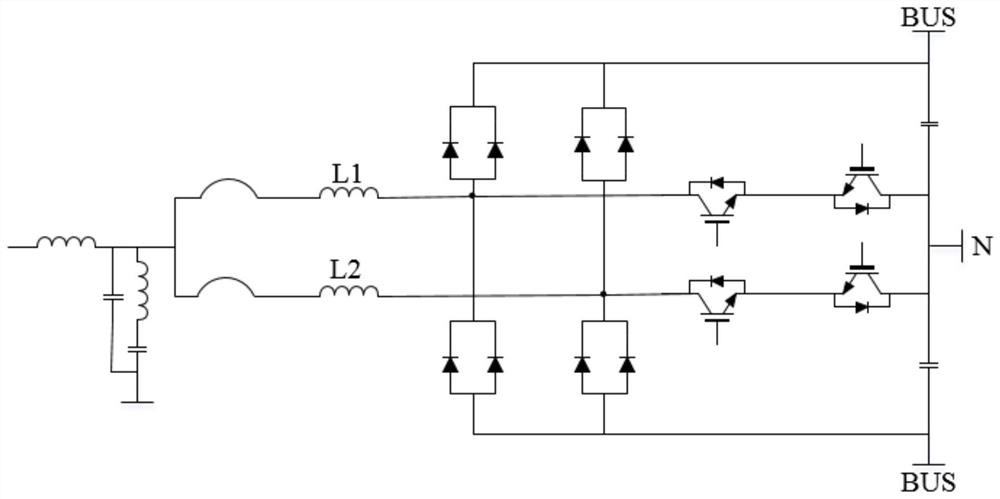 Harmonic compensation method and device for PFC circuit, and terminal equipment