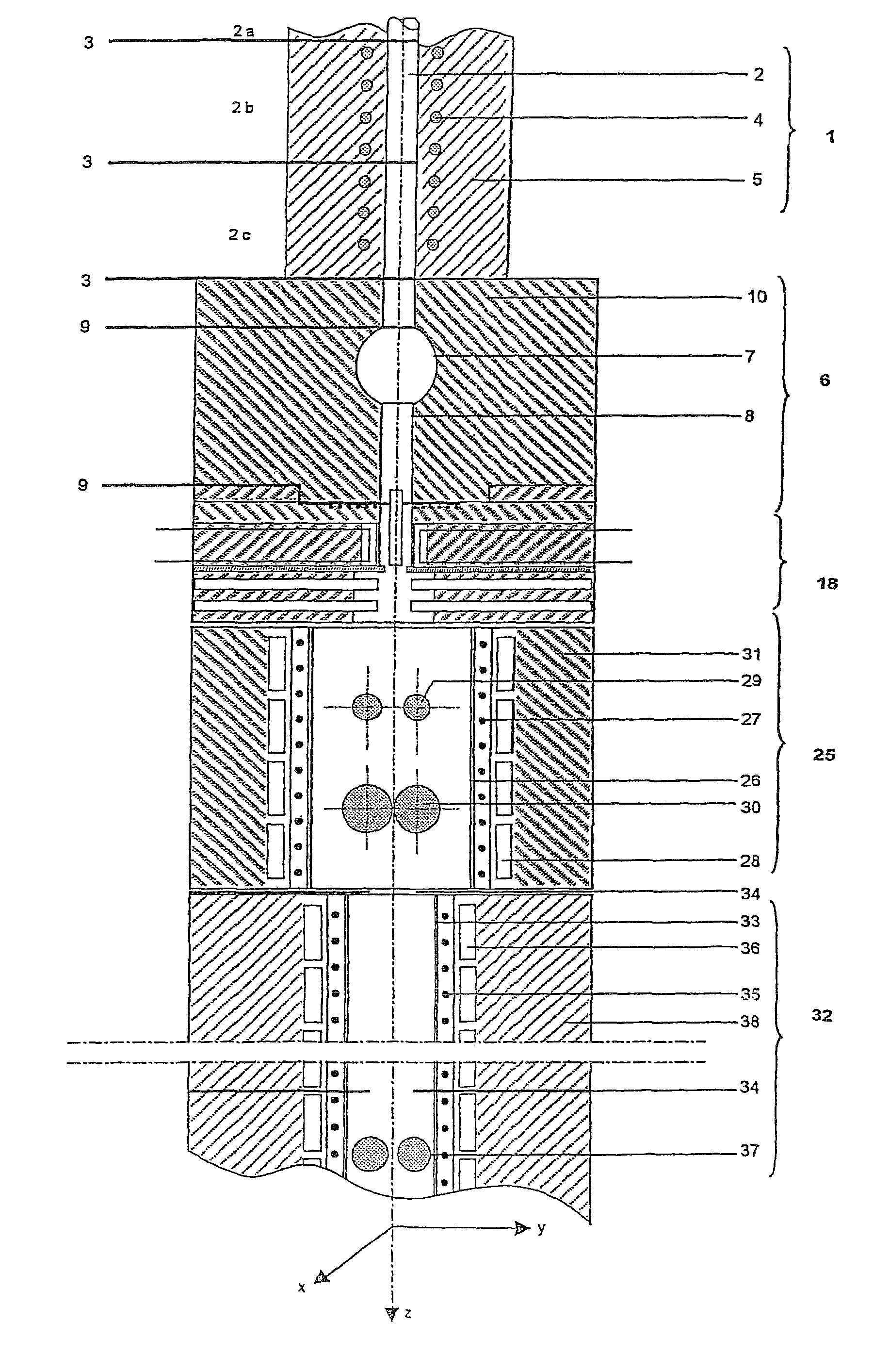 Method and device for producing thin glass panes
