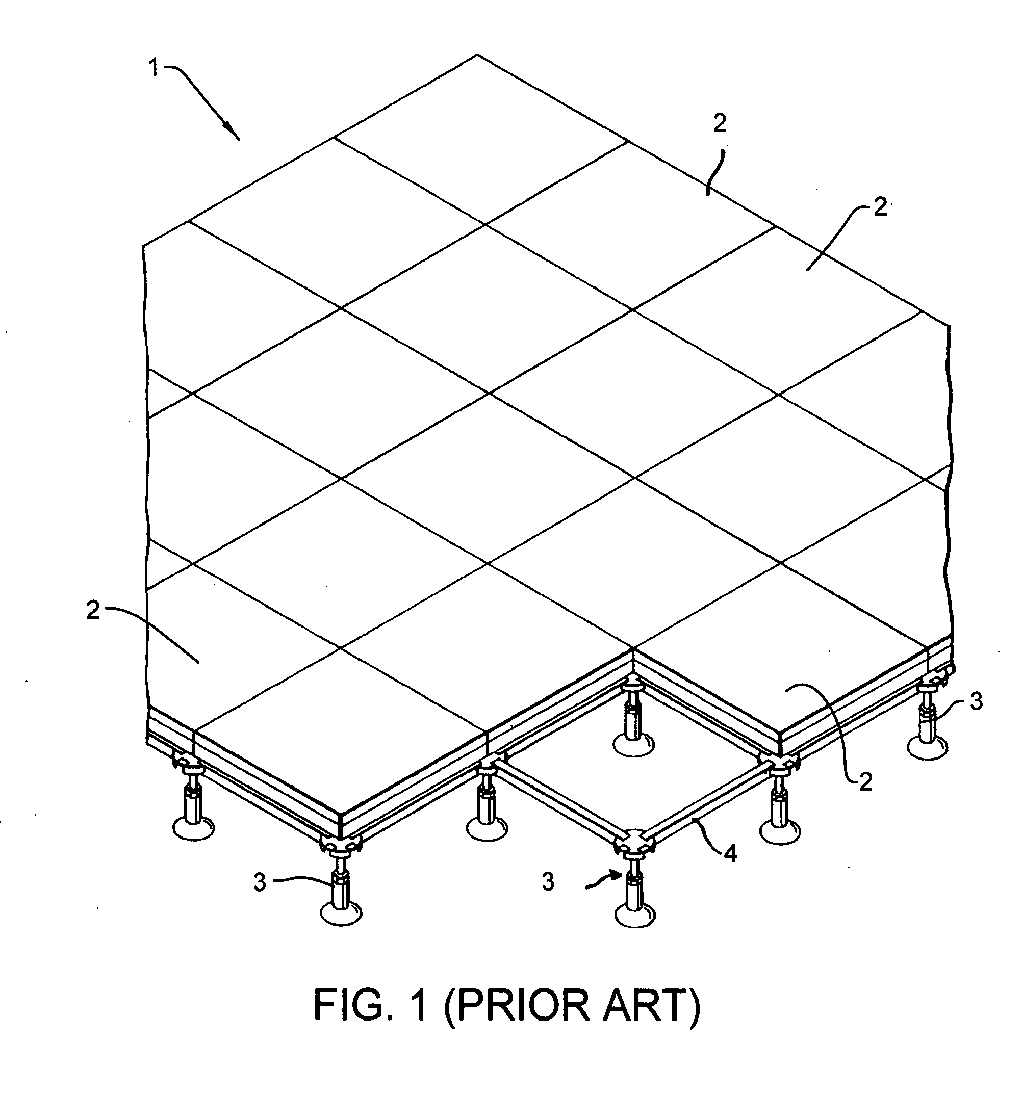 Floor tile with adhesively bonded concrete