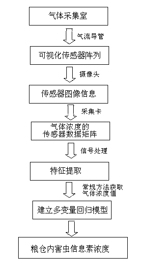 Method and system for monitoring stored-grain insect generation information in real time