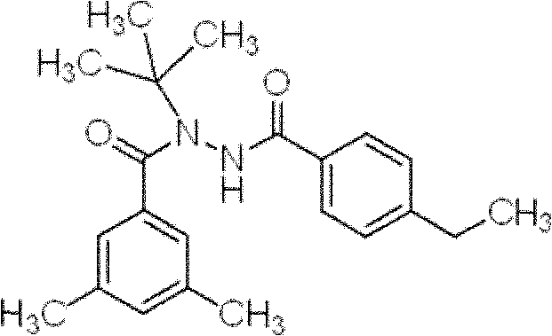Ethyl pleocidin and tebufenozide-containing insecticidal composition