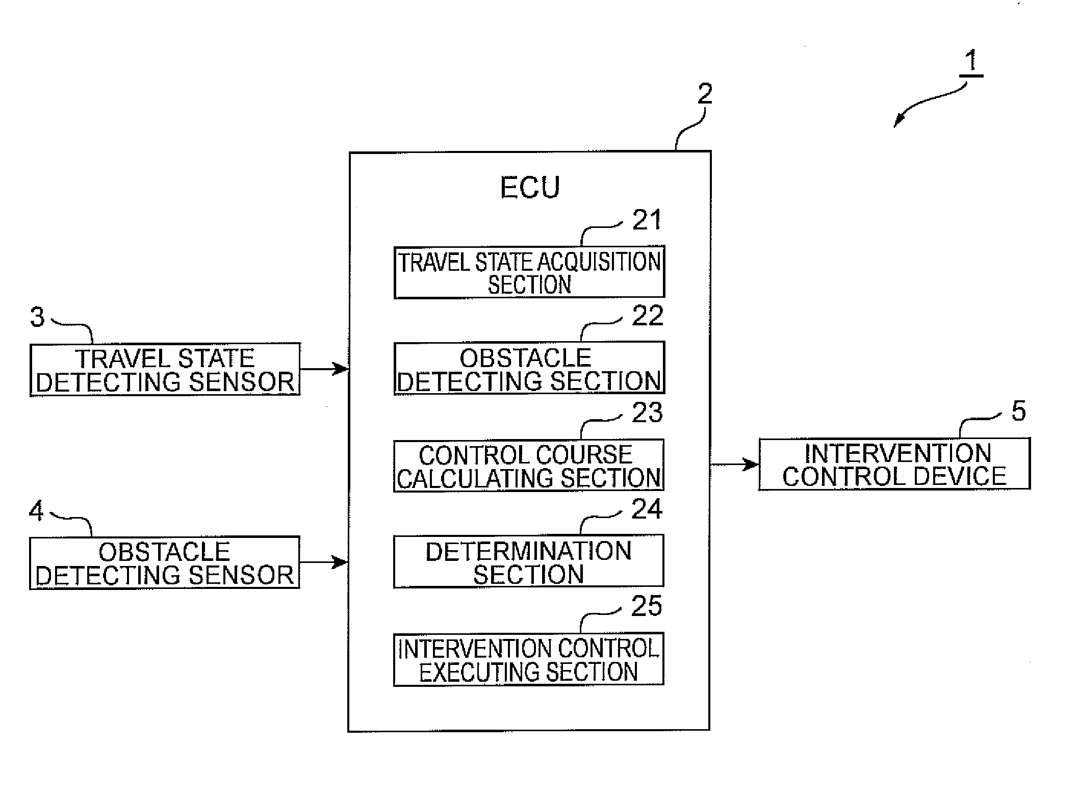 Driving assisting apparatus