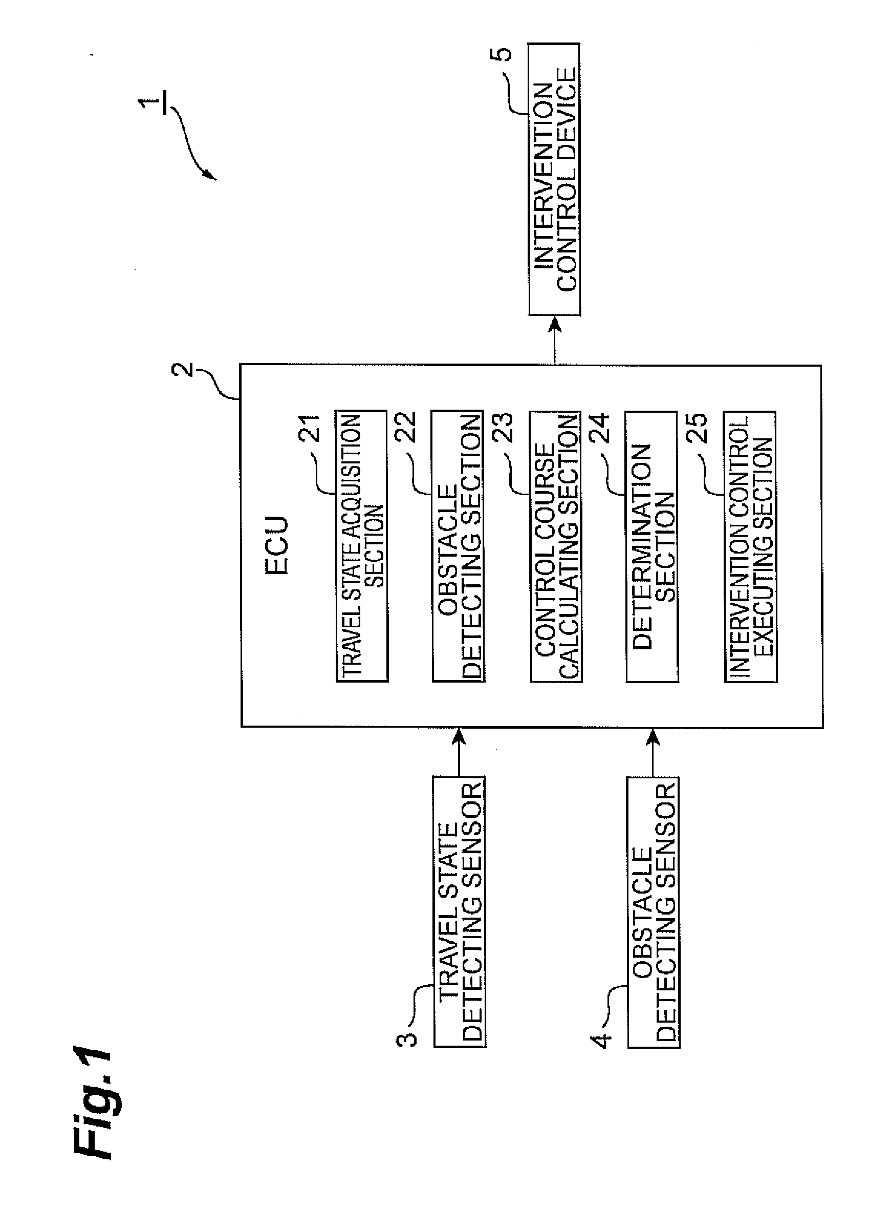 Driving assisting apparatus