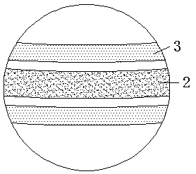 Bipolar filter bag and manufacturing process thereof