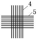 Bipolar filter bag and manufacturing process thereof