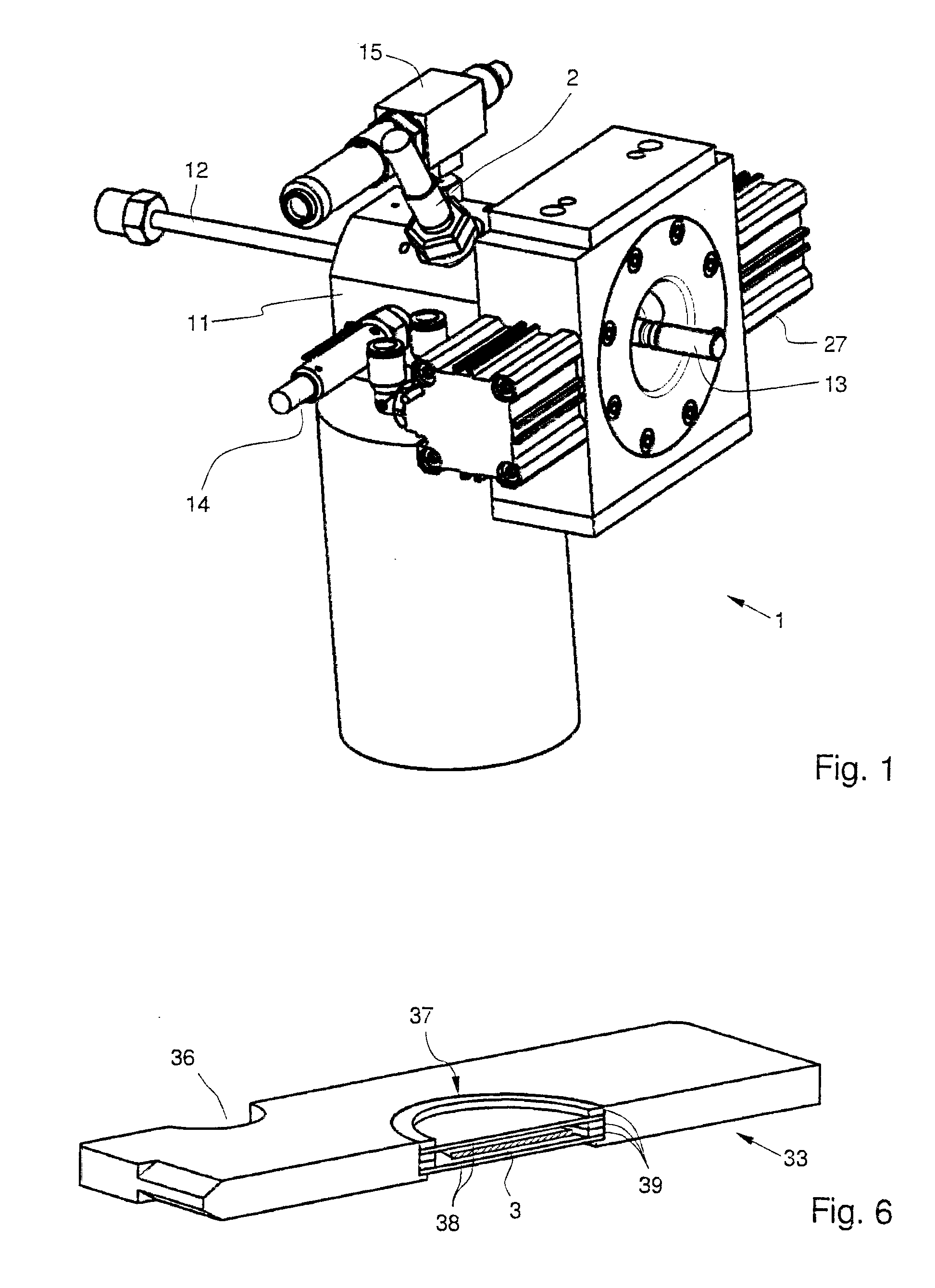 Device for the light stimulation and cryopreservation of biological samples