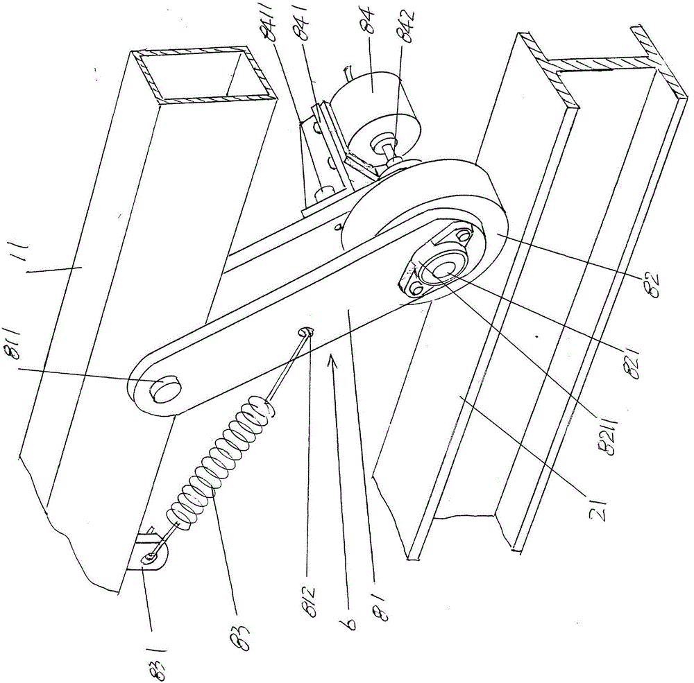 Safety speed reducing device of inclined elevator