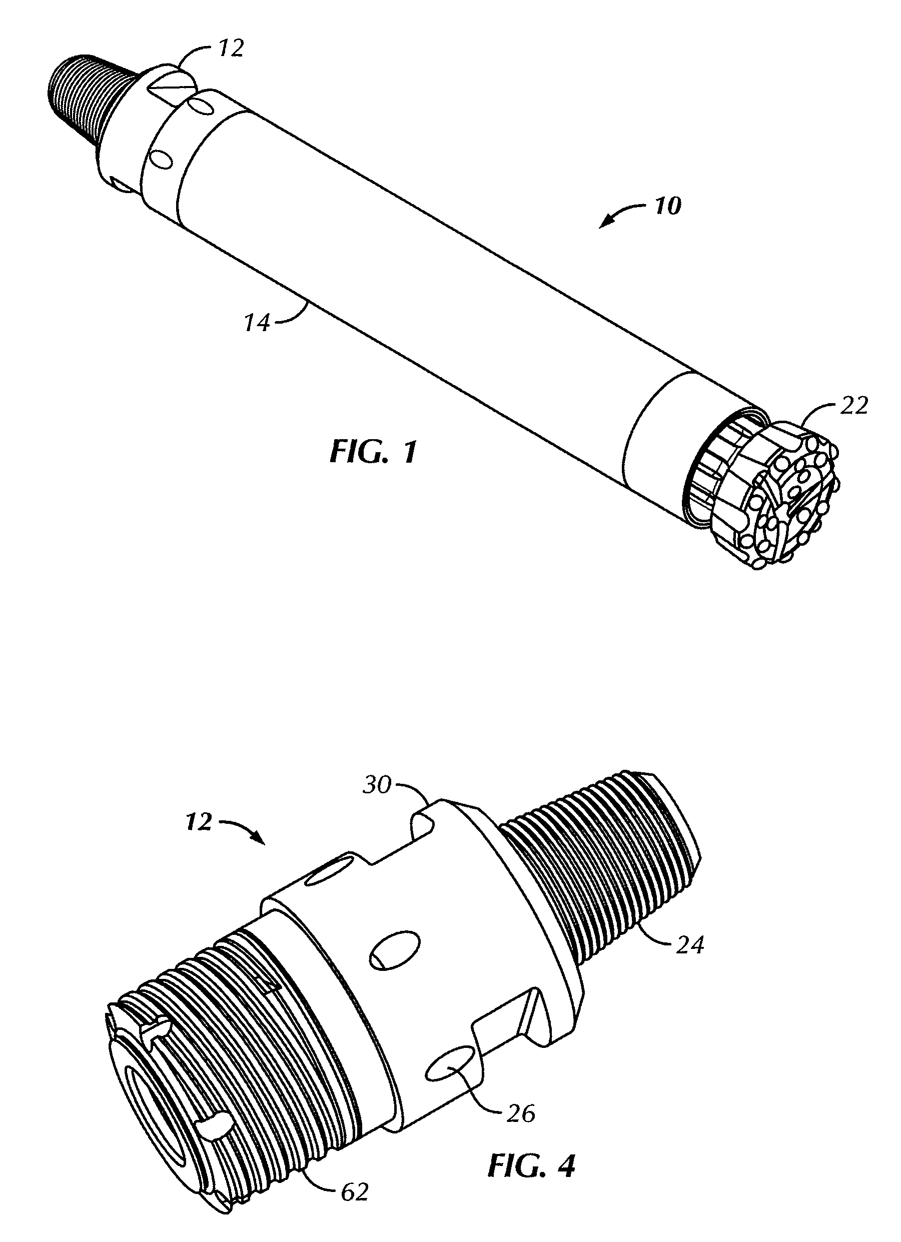 Down-the-hole drill hammer having a reverse exhaust system and segmented chuck assembly