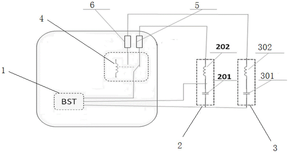 Circuit for driving antenna of vehicle keyless entry and starting system