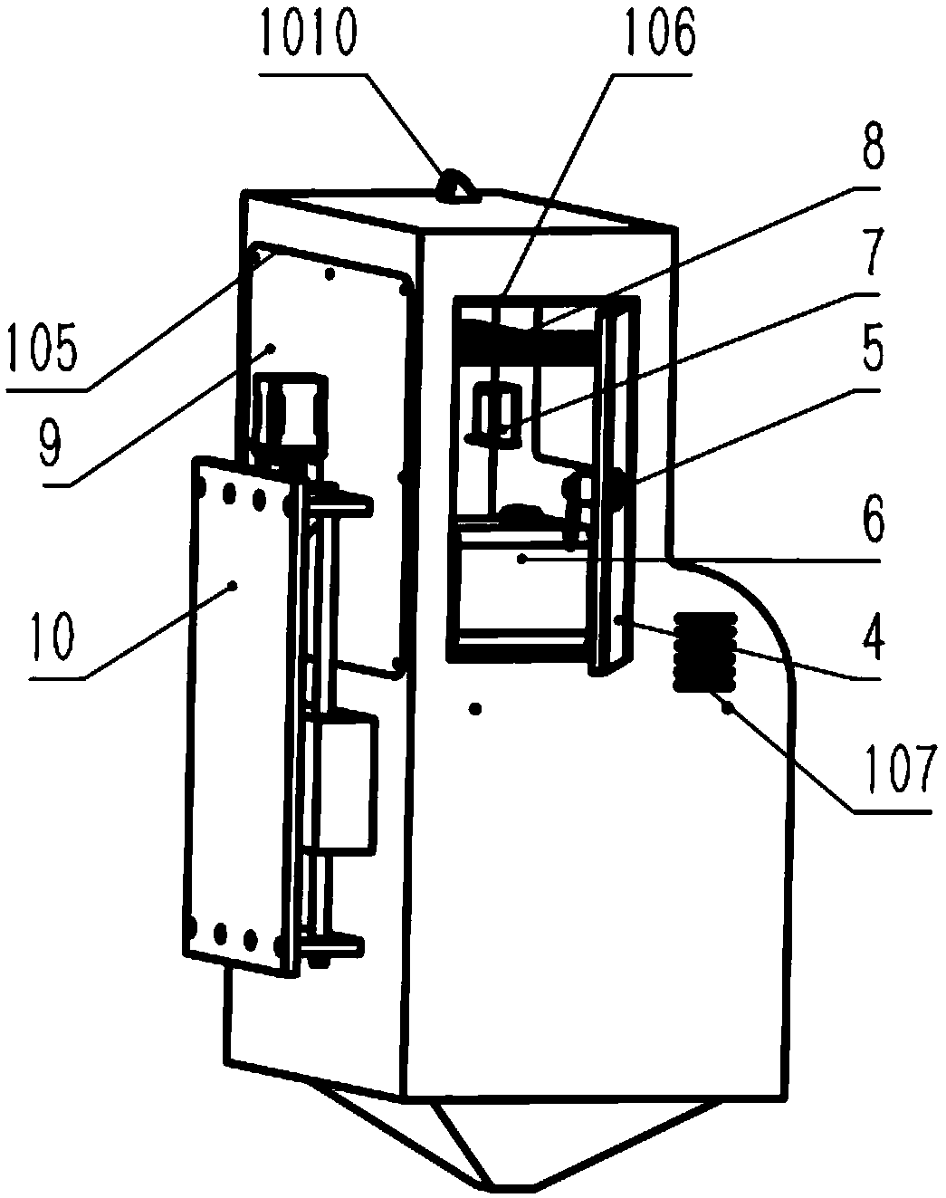 Intelligent hand washing machine with adjustable height