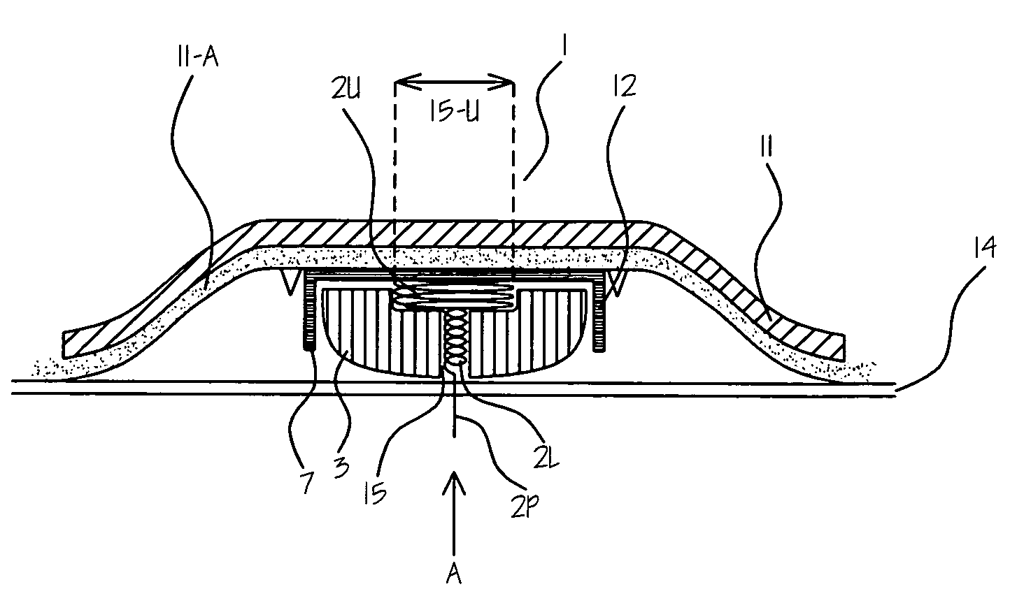 Acupuncture spring needle with induced magnetic field