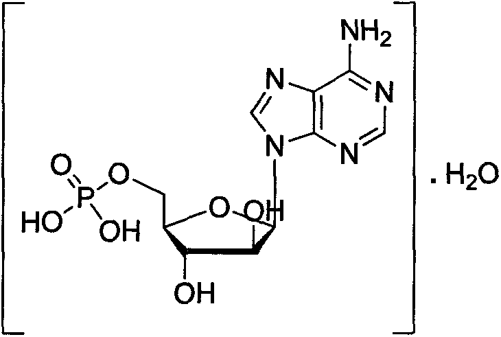 Phosphorylation method for preparing vidarabine monophosphate