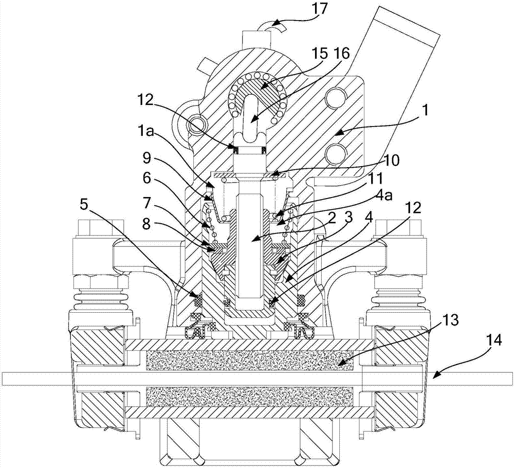 Motor vehicle and automatic compensation brake device thereof