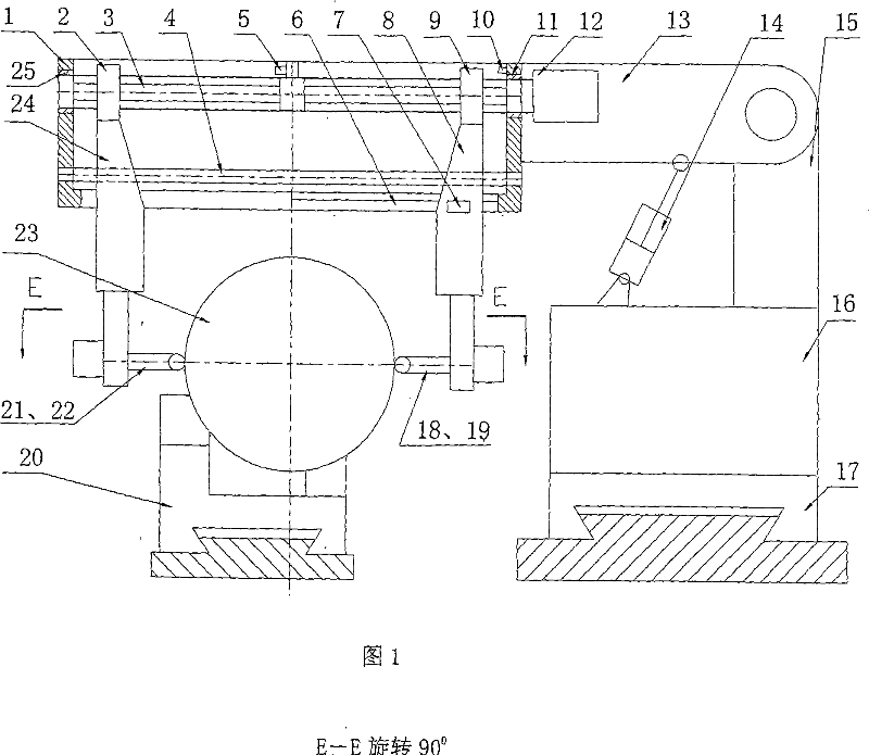 Method and device for the on-line measuring roundness level of high-precision roller grinder and roller shape error