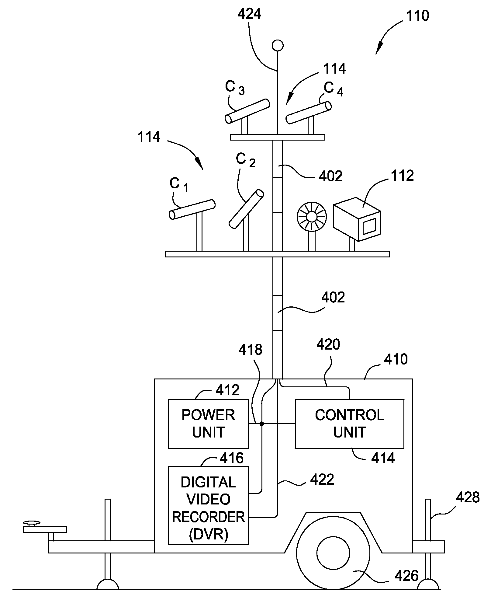 Portable traffic monitoring system and methods for use