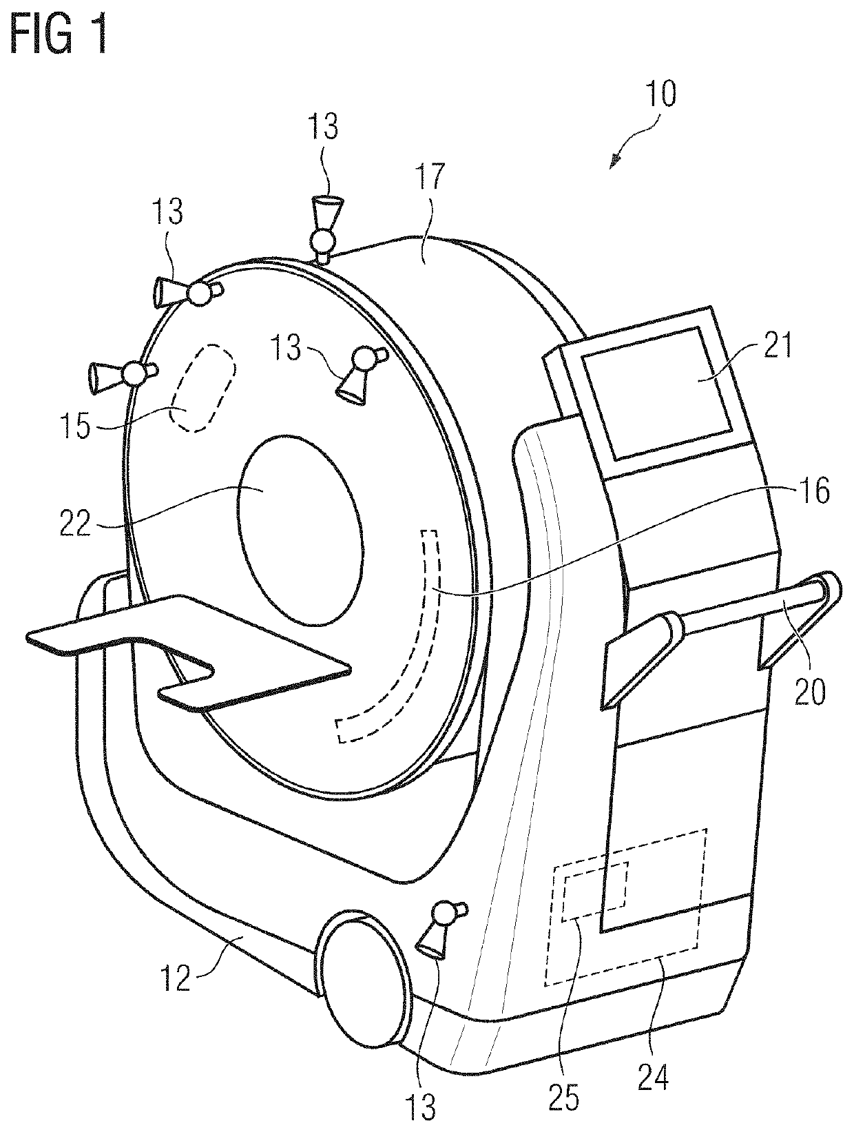 Mobile x-ray device and method for operating a mobile x-ray device