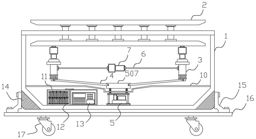 Forming device and method of weighing alarm assembly for intelligent automobile logistics