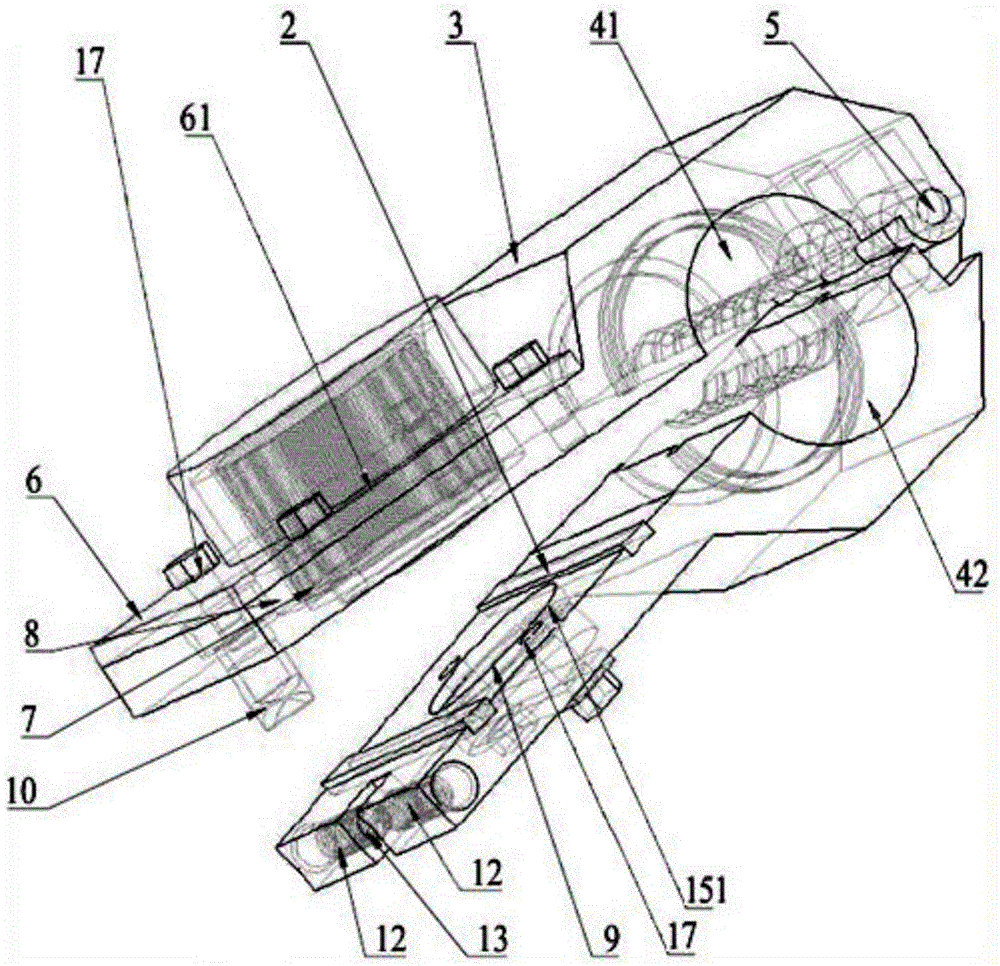 A quick positioning and unloading device for optical cable mechanical performance test