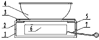 External radiation-free electromagnetic oven