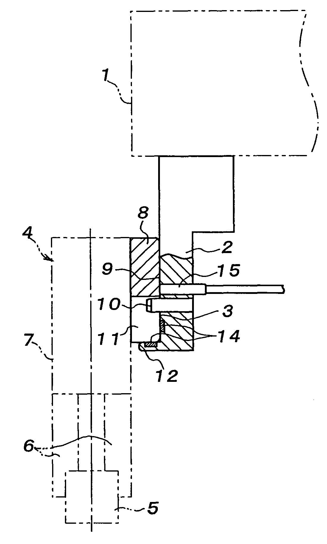 Overload safety apparatus for robot hand