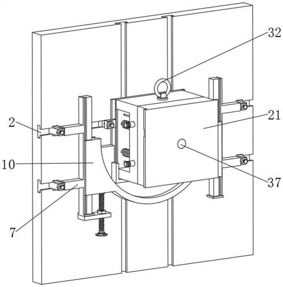 Die-casting die with mounting and positioning mechanism